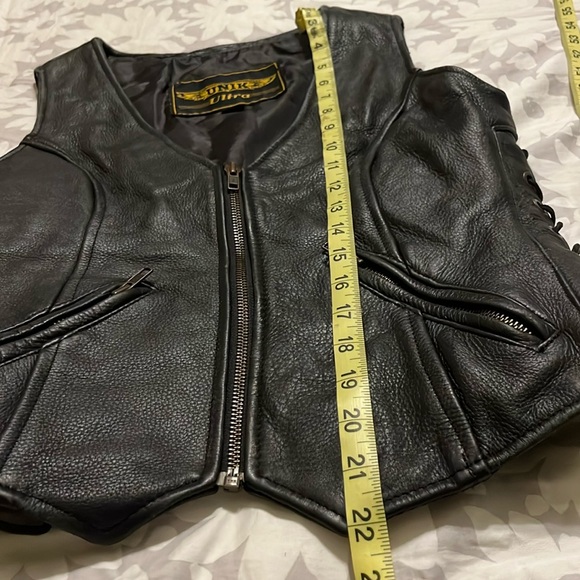 UNIK Leather Vest size S - Picture 9 of 9